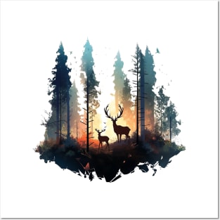 deers Posters and Art
